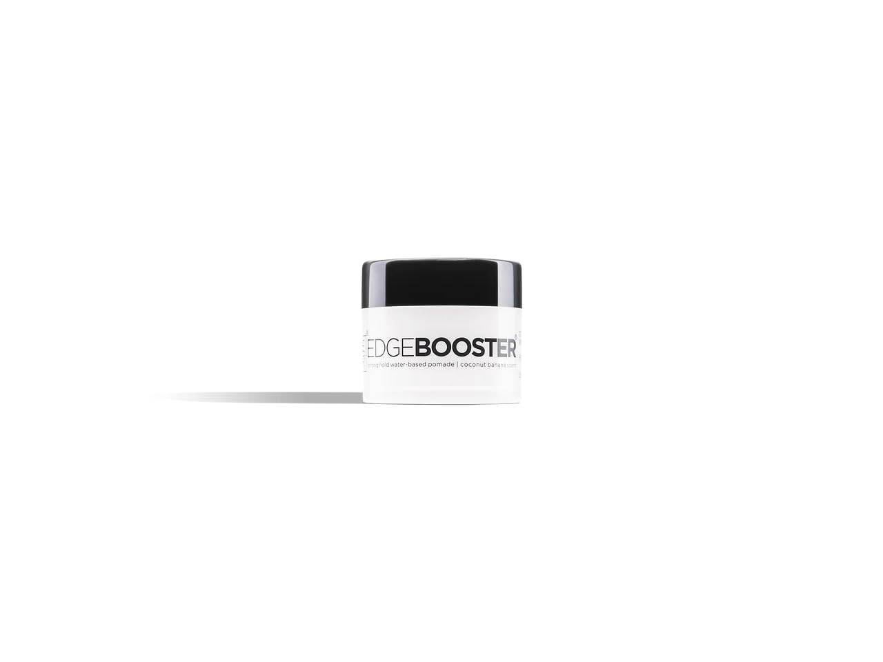 Style Factor EDGEBOOSTER Strong Hold Water-Based Pomade 0.85 Oz Mini Travel Size (0.85 Fl Oz (Pack of 1), Coconut Banana)