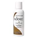 Adore Semi-Permanent Haircolor #048 Honey Brown 4 Ounce (118ml) (3 Pack)