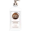 Devoted Creations Coconut Krém Moisturizer - Coconut Infused Silicone Moisturizer with Silk Proteins & Cactus Water for Ultra Rich 24 Hour Hydration