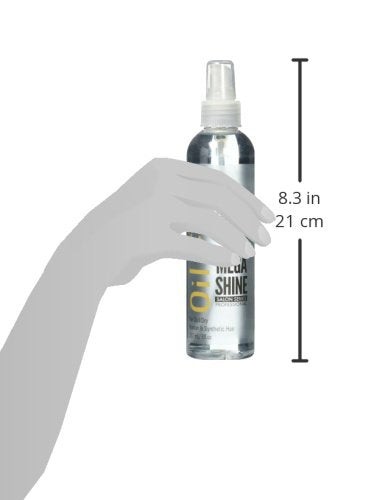 Bonfi Natural Oil Free Mega Shine, 8 Ounce