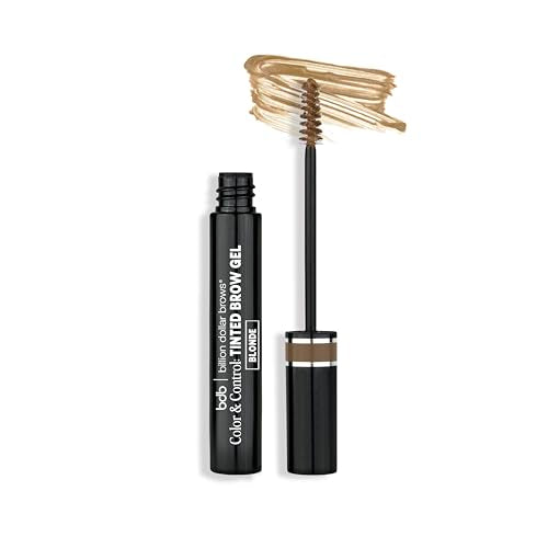 bdb Color & Control, Tinted Eyebrow Gel - Effortless Brows, Waterproof Formula, Blonde