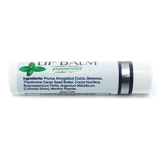 Silver Miracles - Colloidal Silver Lip Balm - TUBE - 3 Pack Beauty and Personal Care Silver Miracles