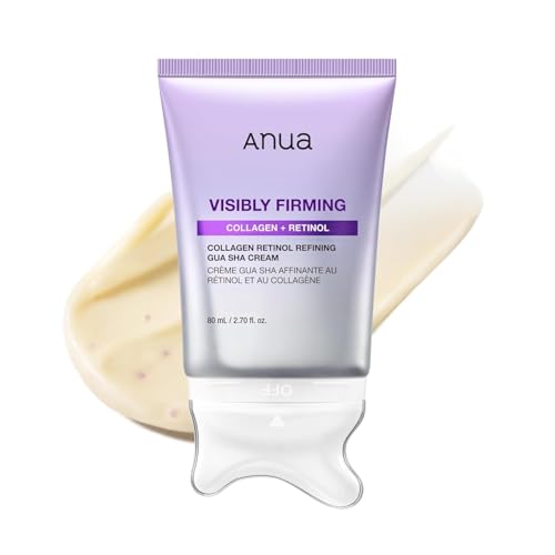 ANUA Collagen Retinol Refining Gua Sha Cream, Neck Cream For Lifting & Firming, Jawline to Décolleté, Daily Moisturizer, Fine Line Care, Neck Beauty and Personal Care ANUA Default Title