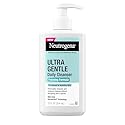 Neutrogena Ultra Gentle Foaming Facial Cleanser, Daily Face Wash for Sensitive Skin, Gently Removes Dirt, Oil & Makeup Without Over-Drying