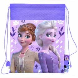 Disney Frozen Sling Bag | Frozen 2 Elsa & Anna Sling Bag | Purple/Pink