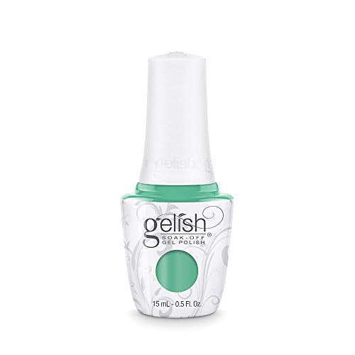 Gelish TPO-Free Soak-Off Gel Nail Polish: A Mint Of Spring, 15 mL Beauty & Personal Care Gelish