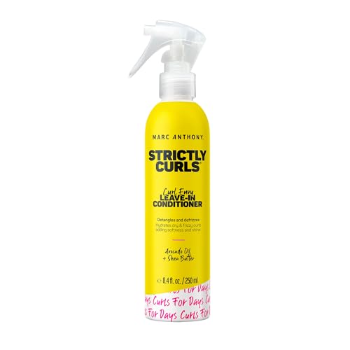Marc Anthony Leave-In Hair Conditioner for Curly Hair, Strictly Curls - Curl Defining & Deep Conditioning Detangler Moisturizer Hydrates Dry & Frizzy Beauty and Personal Care Marc Anthony Default Title