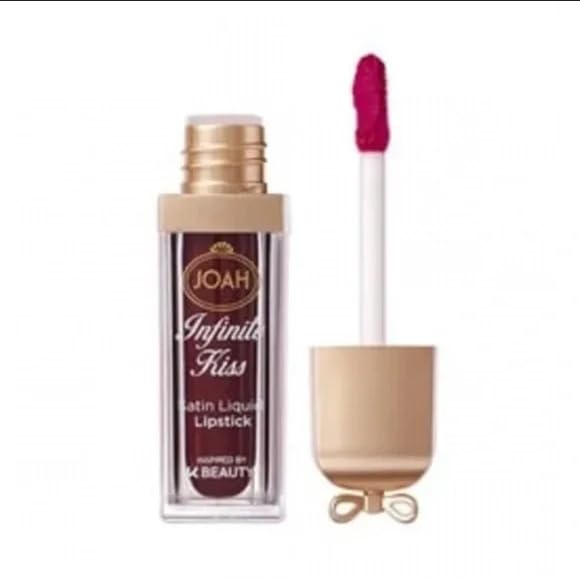 JOAH Infinite Kiss, Satin Liquid Lipstick, 0.15 fl oz, Inspired by KBeauty (Ppo Ppo)