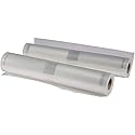 NESCO VS-04R Two 11" x 20' Vacuum Sealer Rolls for Custom-sized Vacuum Sealer Bags Compatible with Nesco vacuum sealers and other brands