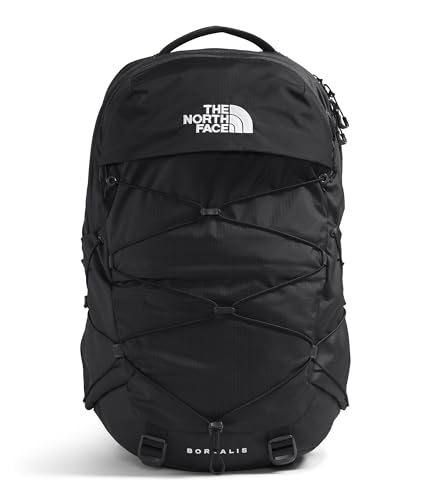 The North Face Borealis Commuter Laptop Backpack - Water Repellent, 16" Laptop Sleeve, Large Main Compartment, TNF Black/TNF Black-NPF, One Size
