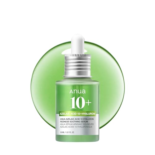 Anua Azelaic Acid 10 Hyaluron Redness Soothing Serum, Facial Serum for Blemish-Prone & Oily-Prone Skin, Lightweight & Hydrating Blemish Care Beauty and Personal Care ANUA Default Title