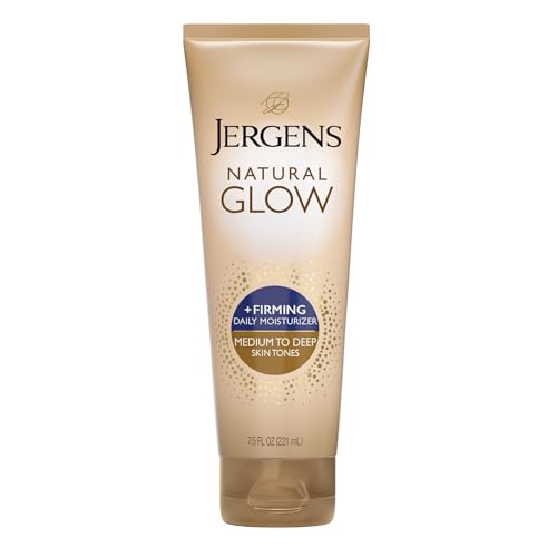 Jergens Natural Glow + Firming Daily Moisturizer Medium to Tan Skin Tones 7.5oz Beauty and Personal Care Jergens Default Title