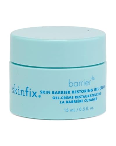 Skinfix Barrier+ Skin Barrier Restoring Gel Cream Mini - 0.5 oz - Hydrating Face Cream for Dry Skin - Strengthens, Visibly Plumps & Firms