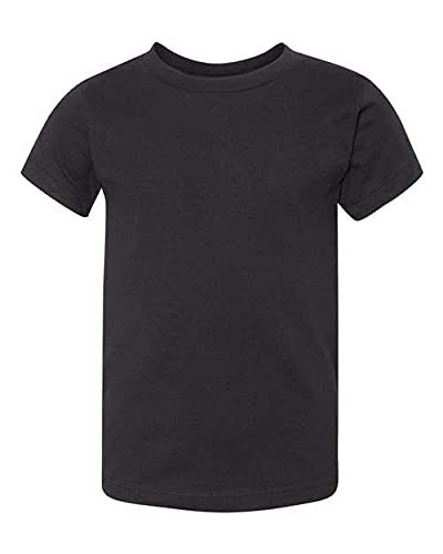 BELLA+CANVAS Toddler Jersey Short-Sleeve T-Shirt 5T Black