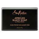 SheaMoisture Face and Body Bar for Oily, Blemish Prone Skin African Soap Paraben Free, Black, Tea Tree, 3.5 Oz