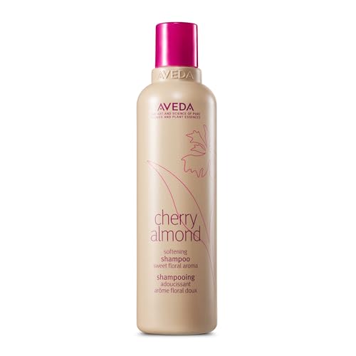 Aveda Cherry Almond Softening Shampoo | Gentle Daily Shampoo | for Normal to Dry Hair | 97% Naturally Derived* | Silicone Free | Iconic Cherry Almond