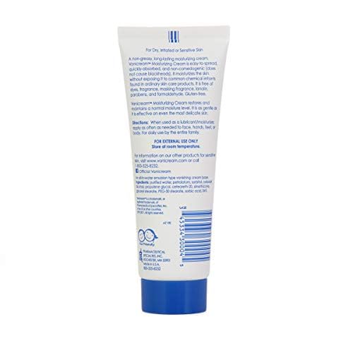 Vanicream Moisturizing Skin Cream | For Sensitive Skin | Soothes Red, Irritated, Cracked, or Itchy Skin | Dermatologist Tested | Fragrance and Paraben
