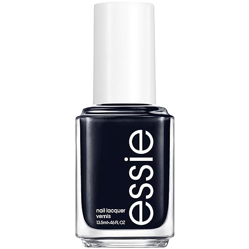 essie Nail Polish, Salon-Quality Blue Black Nail Polish, Vegan, After School Boy Blazer, 0.46 fl oz Beauty & Personal Care essie