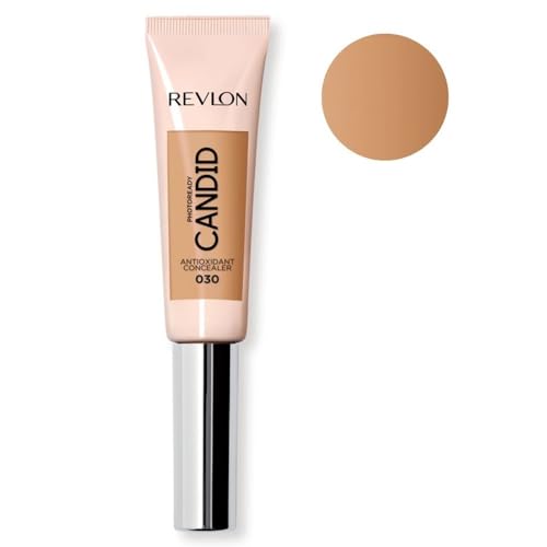 Concealer Stick by Revlon, PhotoReady Candid Face Makeup with Anti-Pollution & Antioxidant Ingredients, Longwear Medium-Full Coverage Infused