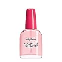 Sally Hansen Nail Treatment Maximum Growth® Nail Strengthener | Base Coat & Nail Protectant | Triple Protein & Silk Formula for Strong, Healthy Nails Beauty & Personal Care Sally Hansen
