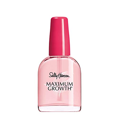 Sally Hansen Nail Treatment Maximum Growth® Nail Strengthener | Base Coat & Nail Protectant | Triple Protein & Silk Formula for Strong, Healthy Nails Beauty & Personal Care Sally Hansen