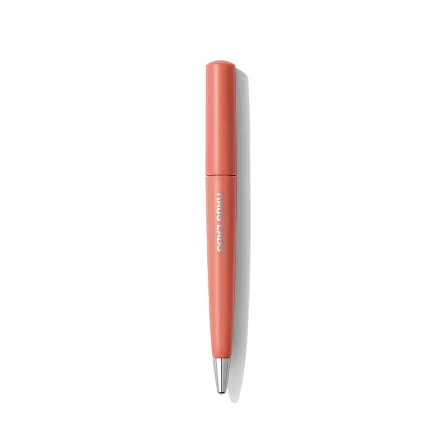 HAUS LABS BY LADY GAGA Le Monster Lip Crayon - Peach Matte & ENTEL Aloe vera Sheet Masque (BONUS)