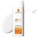 La Roche-Posay Anthelios Light Fluid Facial Sunscreen SPF 60, Lightweight Sunscreen For Face, Fluid Texture, Broad Spectrum SPF + Antioxidants, Oil