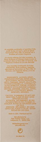 Perry Ellis 18 Sensual for Women Eau De Parfume Spray 3.4 Ounces, Clear