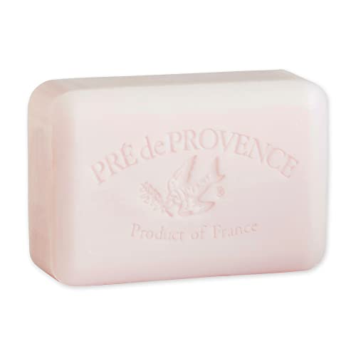 Pre de Provence Artisanal Soap Bar, Enriched with Organic Shea Butter, Natural French Skincare, Quad Milled for Rich Smooth Lather, 8.8 Ounce, Lily