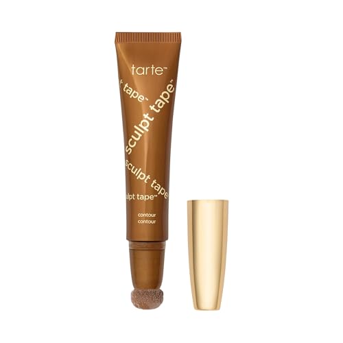 tarte sculpt tape contour - Lightweight Cream Bronzer with Shea Butter for Blendable, Buildable Contour & Natural Looking Sculpted Glow, Vegan