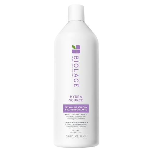 Biolage Hydra Source Detangling Solution - Conditions, Instantly Detangles & Controls Static, For Dry Hair, With Micro-Filtered Aloe Vera & Fermented