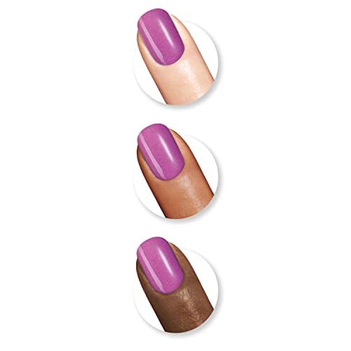 Sally Hansen Miracle Gel Salon Quality Nail Polish | Gel-Like Formula, Two-Step System, No UV Light Needed, Long Lasting | Glittery | 865 No Beauty and Personal Care Sally Hansen
