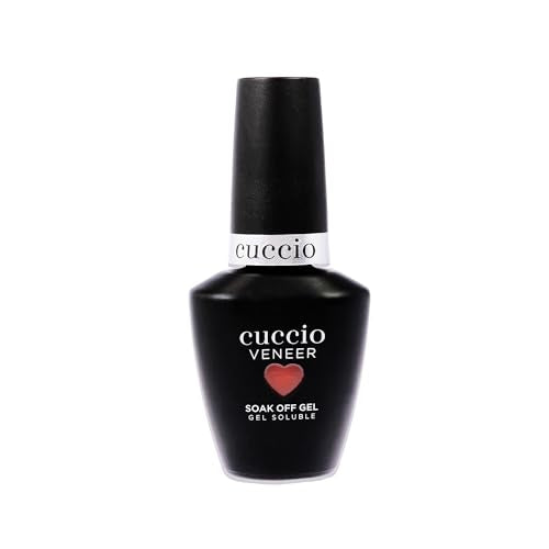 Cuccio Colour Veneer Nail Polish - Triple Pigmentation Technology - Polish Free Soak Off Gel - For Manicures And Pedicures - Full Coverage - Long