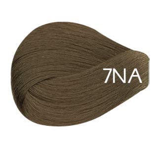 Vivitione Permanent Cream Color (7NA Natural Ash Blonde) 3oz. - 100% Grey Coverage, Long Lasting Shine, Made in Italy.