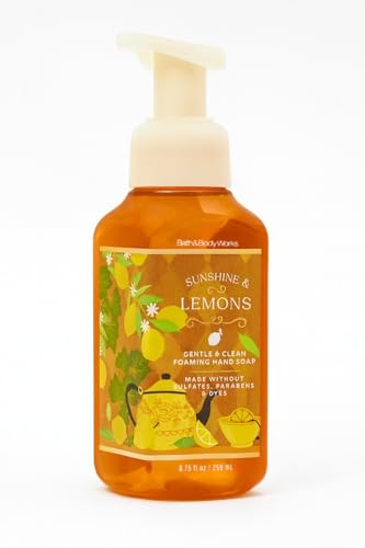 Bath and Body Works Sunshine & Lemons Gentle & Clean Foaming Hand Soap 8.75 fl oz, Yuzu, Grapefruit & Sun Rays