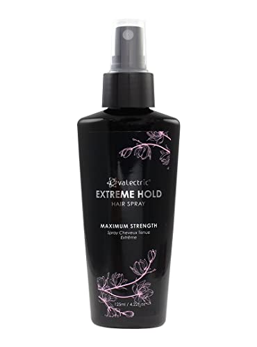 Evalectric Extra Hold Hair Styling Spray - Heat Protectant Spray - 4.22 Fl. Oz