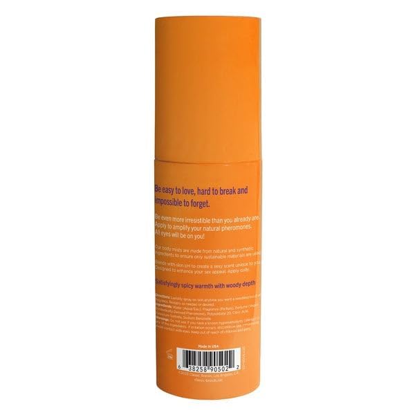 Simply Sexy Affirmations Forget Me Not Pheromone Body Mist for Women - Warm Spiced Woody Scent with Notes of Natural Orange, Lemon, Coconut, and Pear