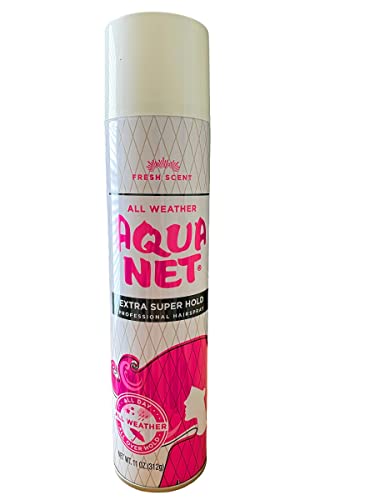 Aqua Net Aerosol Hair Spray Extra Super Hold 11 Oz. - Pack of 3