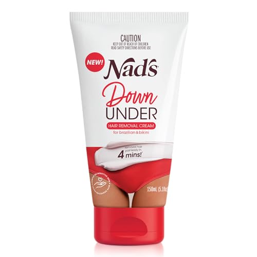 Nad's Down Under Cream for Women, Intimate Hair Removal Cream 150 ml Beauty and Personal Care Nad's Default Title