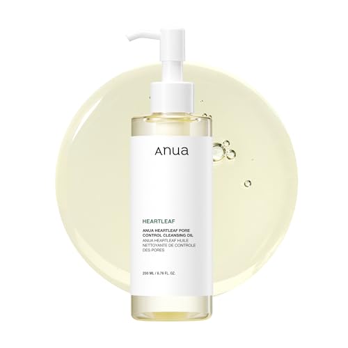 Anua Heartleaf Pore Control Cleansing Oil, Pore Cleanser, Sebum Care, Gentle Melting Oil Cleanser for Face, Safe For All Skin Type, Daily Hydrating Beauty and Personal Care ANUA Default Title