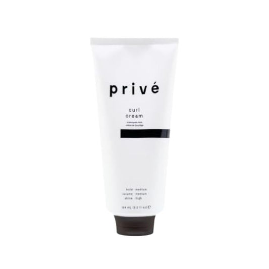 privé curl cream activates and defines lifeless curl/silicone free 175ml / 5.9oz