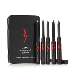 Ybf 5 Piece Gel-ous Smudge Proof Eyeliners Collection (black)