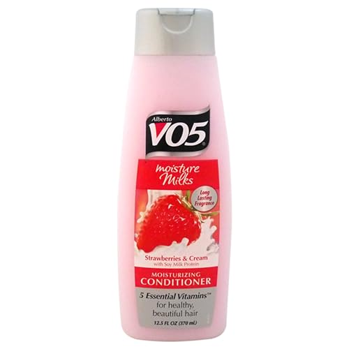 High Ridge Alberto VO5 Moisture Milks Moisturizing Conditioner Strawberries & Cream 12.5 fl oz (U-HC-8694)