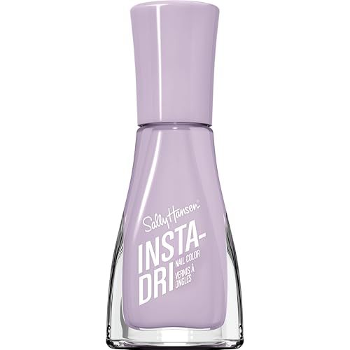 Sally Hansen Insta-Dri, Heather Hustle, Quick Dry, Long Lasting, Opaque, Creme Purple Nail Polish Beauty & Personal Care Sally Hansen