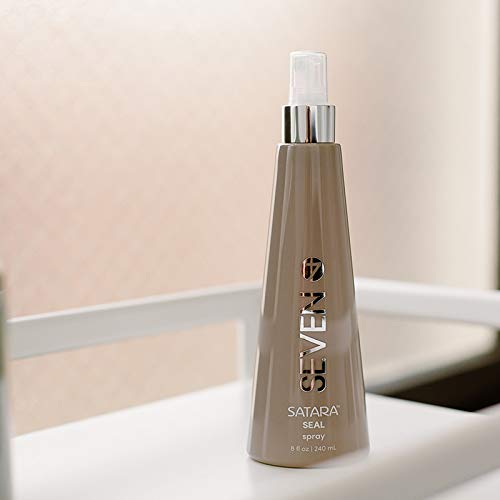 SEVEN Hair Care Satara Seal Heat Protection Spray for Hair, Lightweight Hairspray for Women, Cuticle Sealer Locks Moisture, Anti Frizz, Thermal Damage