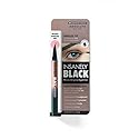 Absolute New York Insanely Black Micro Angled Liquid Eyeliner, Thin Pointed End, Creates Thin Lines Closer to Lash Line