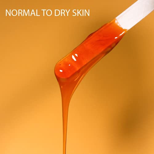 Natural Way Hard Wax: Face & Body Waxing - Orange Microwaveable Wax - 24oz Beauty and Personal Care Natural Way
