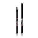 FLOWER BEAUTY By Drew Barrymore Forever Wear Winged Eyeliner - Long-Lasting + Smudge-Proof - Liquid Eyeliner + Winged Applicator (All-Nighter)