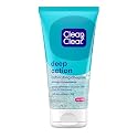 Clean & Clear Deep Action Exfoliating Face Wash Scrub with Pro-Vitamin B5, Daily Exfoliating Facial Cleanser Cleans Deep Down to Pores for Smooth