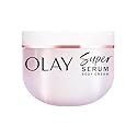 Olay Super Serum Body Cream for Dry Skin, 24hr Long Lasting Hydration, 5+ Ingredient Serum Complex for Bright Even Firm Luminous Skin, Sweet Vanilla